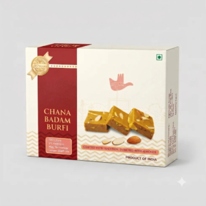 Mini Chana Badam Burfi