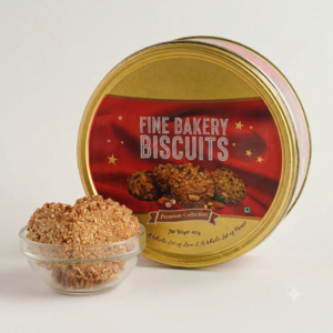 Roasted Almond Cookies Tin 400gm